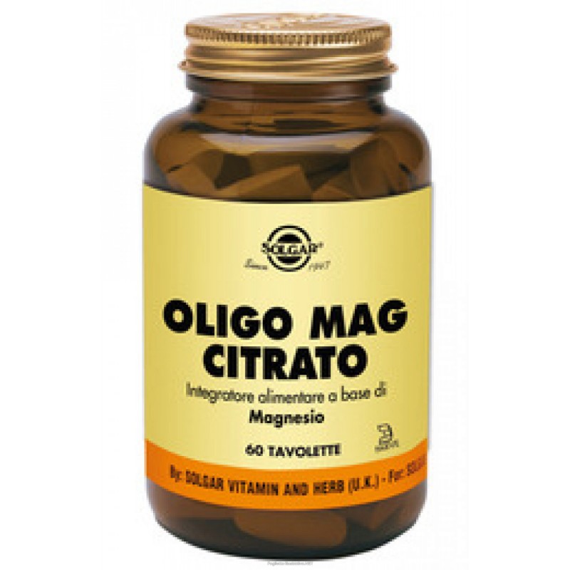 SOLGAR OLIGO MAG CIT 60TAV