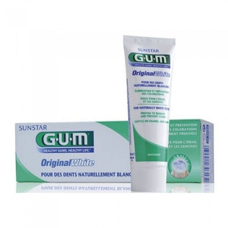 GUM ORIG WHITE DENT 75ML