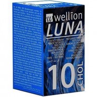 WELLION LUNA CHOL.STRIP10P