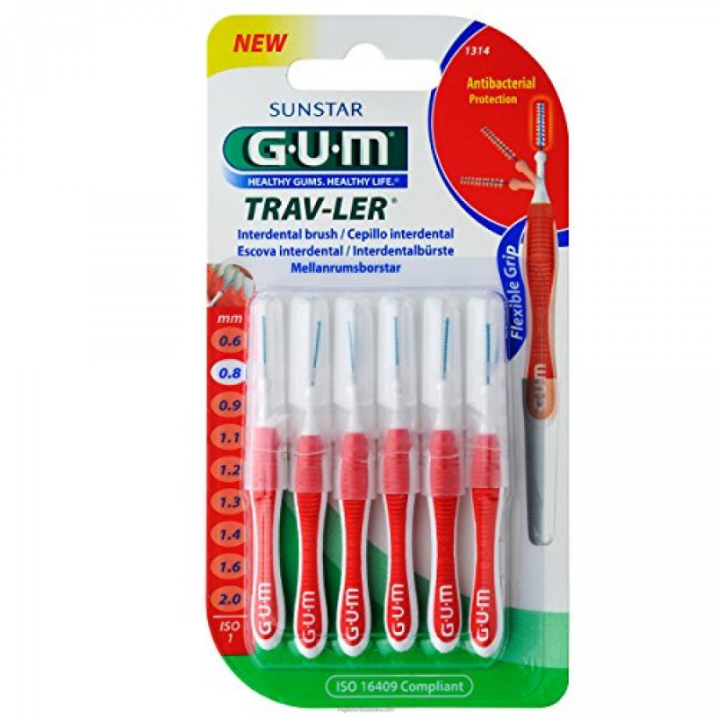 GUM TRAV-LER 1314 0.8X4+2P